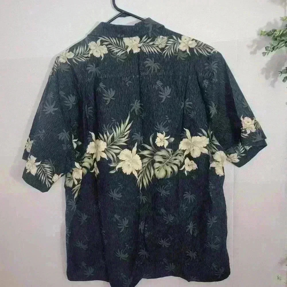 Hawaiin Islands Men's Hawaiin Shirt Size XXL Blue Aloha Cruise - Picture 5 of 9